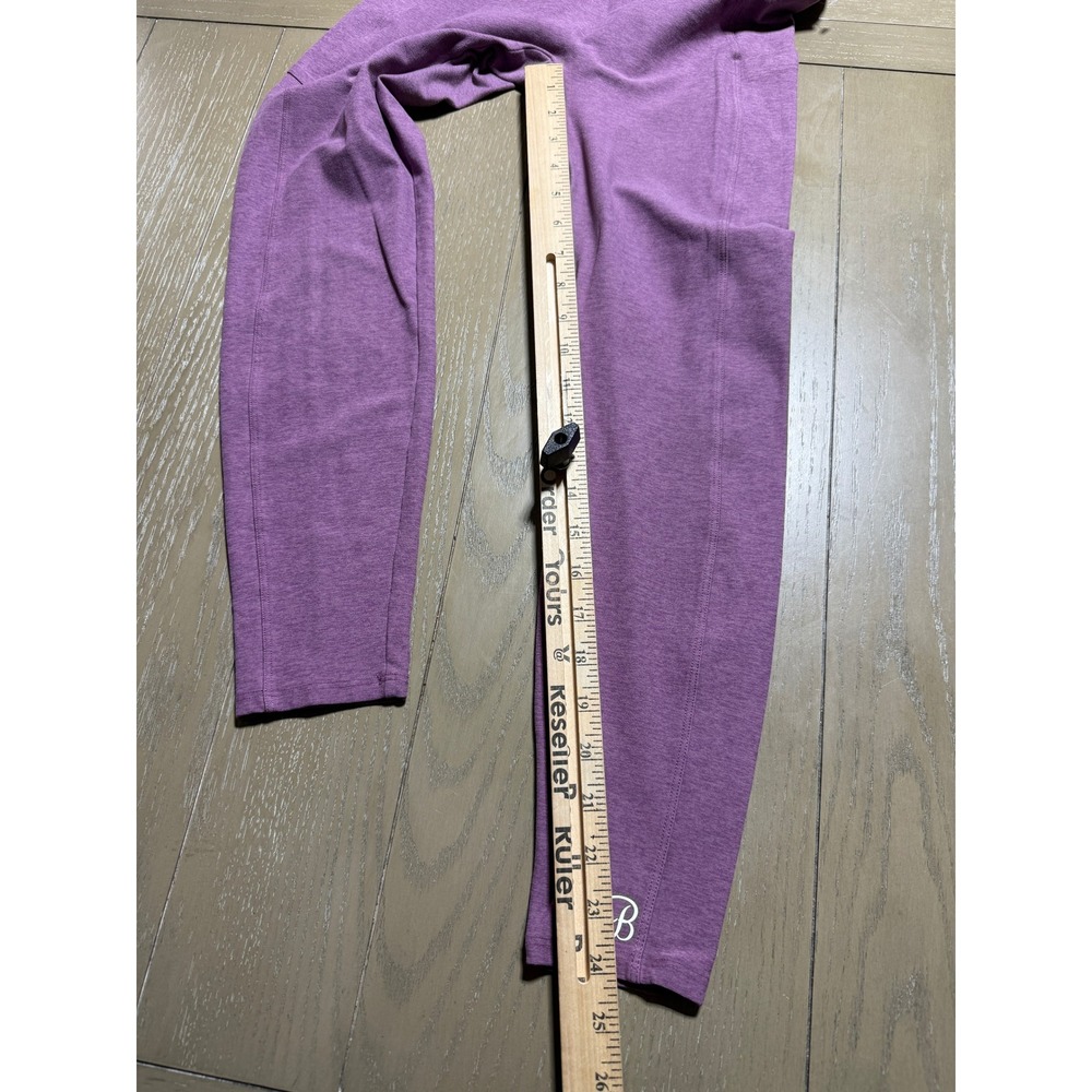Bombshell Sportswear Leggings Womens Small Purple Heathered Scrunch Butt Pockets - Picture 4 of 13